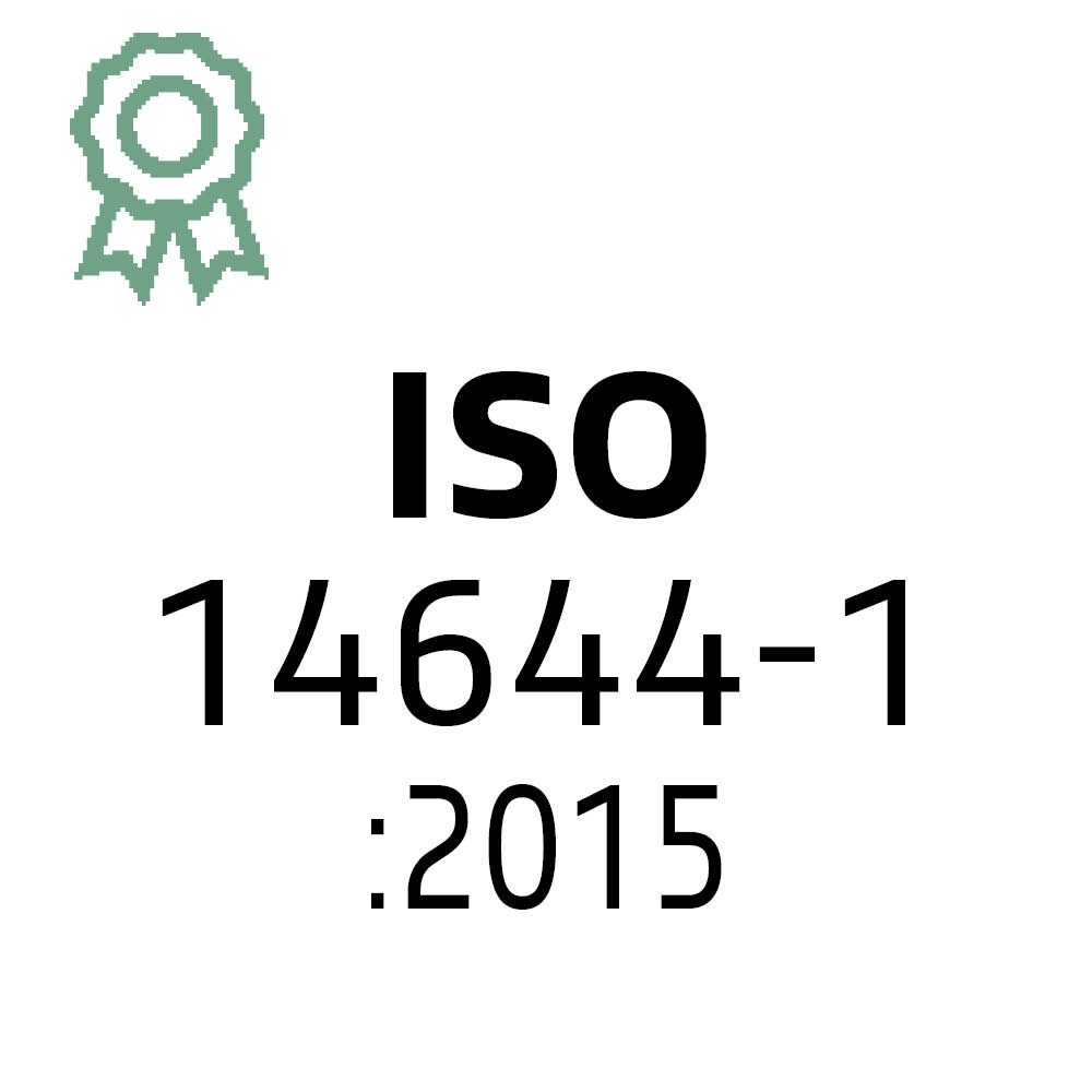 Certificaat ISO 14644-1:2015 | Hollander Techniek