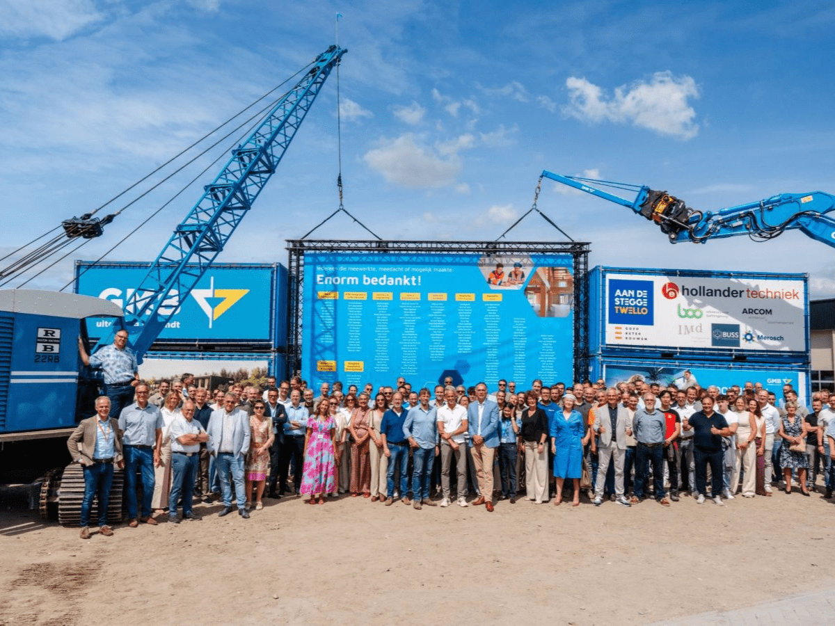 Technische oplevering nieuw hoofdkantoor GMB in Dodewaard 2 GMB opening